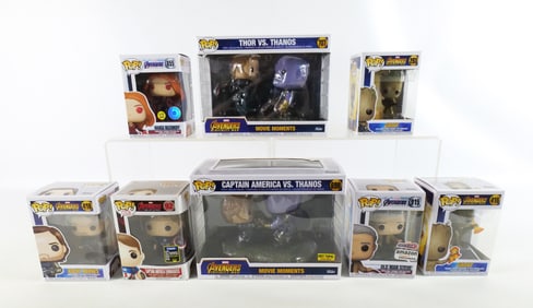 Lot of Mixed Funko Avengers Pops