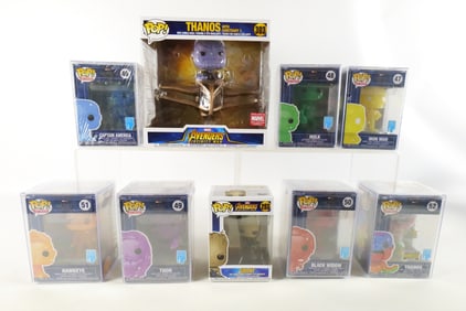 Lot of Mixed Funko Marvel Avengers Pops