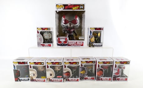 Lot of Funko Marvel Ant-Man Pops