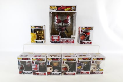 Lot of Funko Marvel Ant-Man Pops