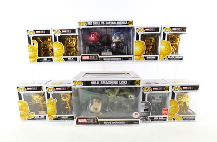 Lot of Funko Marvel Studios The First Ten Years Pops