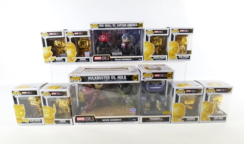 Lot of Funko Marvel Studios The First Ten Years Pops