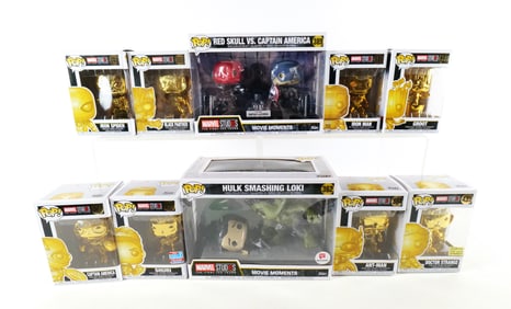 Lot of Funko Marvel Studios The First Ten Years Pops