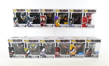 Lot of 12 Funko Marvel Venom Pops
