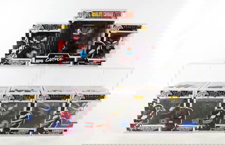 Lot of 8 Funko Venom and Carnage Pops