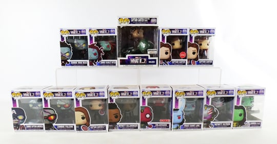 Lot of 13 Funko Marvel Funko What If? Pops