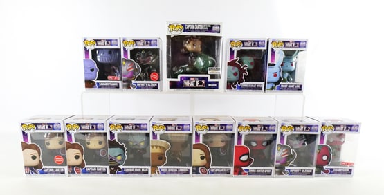 Lot of 13 Funko Marvel Funko What If? Pops