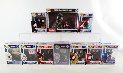 Lot of Funko Marvel Pops
