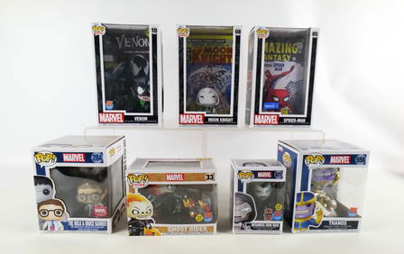 Lot of Funko Marvel Pops