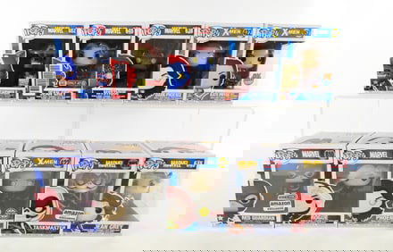 Lot of 10 Funko Mixed Marvel Pops