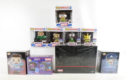 Lot of Funko Marvel Collectibles