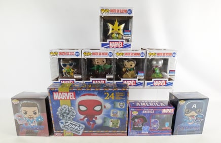 Lot of Funko Marvel Collectibles