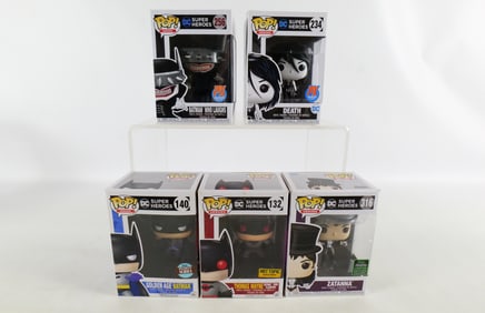 Lot of 5 Funko DC Pops