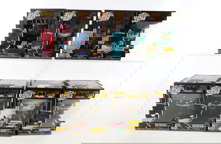 Lot of 8 Funko DC Batman 80 Years Pops