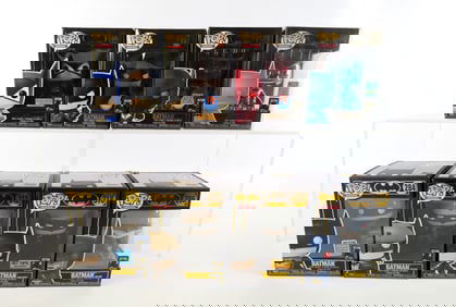 Lot of 8 Funko DC Batman 80 Years Pops