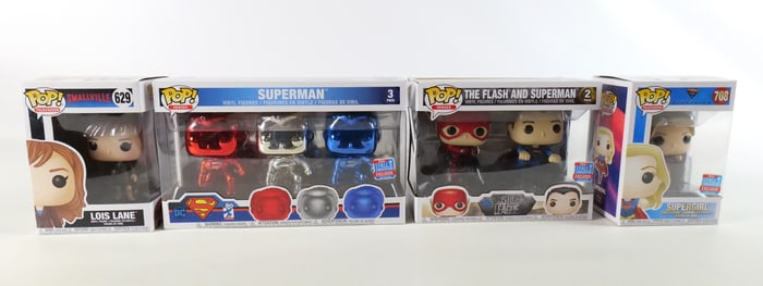 Lot of 4 Funko DC Pops