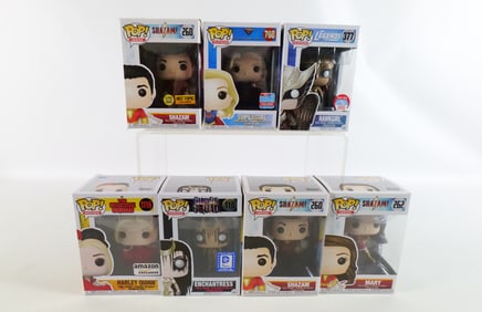 Lot of 7 Funko DC Pops