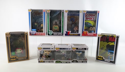 Lot of Funko DC Pop Collectibles