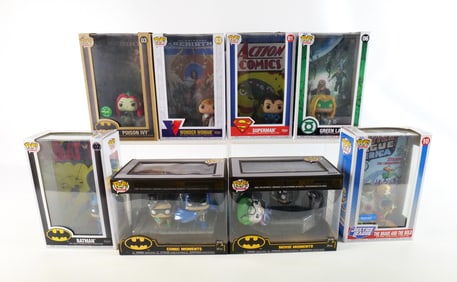 Lot of Funko DC Pop Collectibles