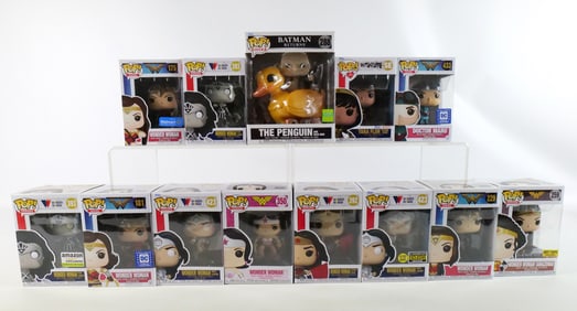 Lot of 13 Funko DC Pops