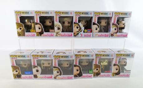 Lot of 12 Funko DC Wonder Woman WW84 Pops