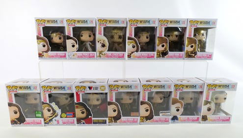 Lot of 13 Wonder Woman Pops