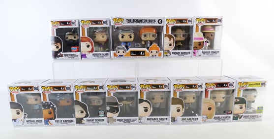 Lot of 13 Funko The Office Pops