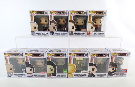 Lot of 10 Funko The Office Pops