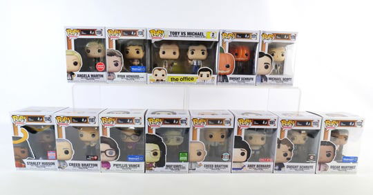 Lot of 13 Funko The Office Pops