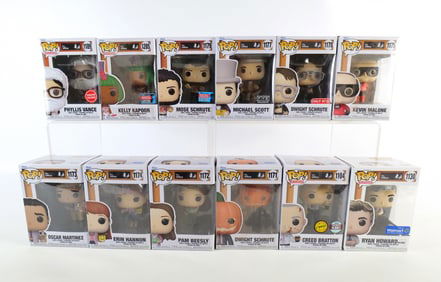 Lot of 12 Funko The Office Pops