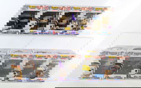 Lot of 9 Funko Stranger Things Pops