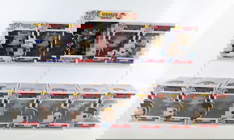 Lot of 12 Funko Stranger Things Pops