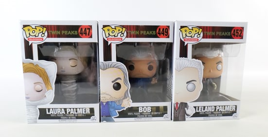 Lot of 3 Funko Twin Peaks Pops