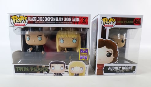 Lot of 2 Funko Twin Peaks Pops