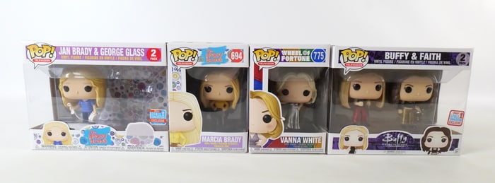 Lot of 4 Funko TV Pops