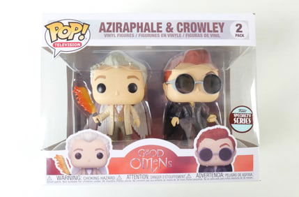 Funko Good Omens Aziraphale & Crowley 2 Pack Pop