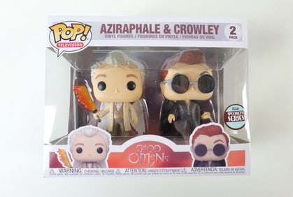 Funko Good Omens Aziraphale & Crowley 2 Pack Pop