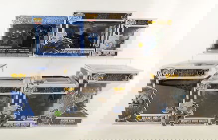 Lot of 7 Funko Game of Thrones Pops and Collectibles