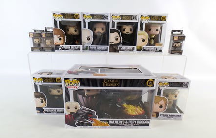 Lot of Funko Game of Thrones Collectibles
