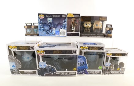 Lot of Funko Game of Thrones Collectibles