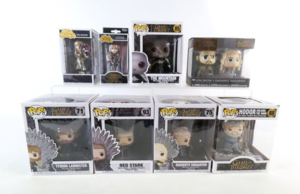 Lot of Funko Game of Thrones Collectibles