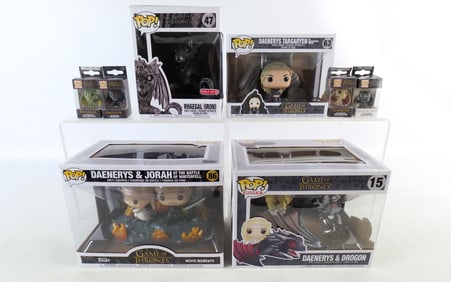 Lot of Funko Game of Thrones Collectibles