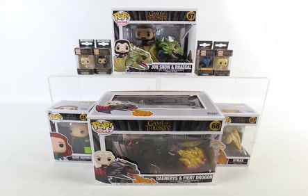 Lot of Funko Game of Thrones Collectibles