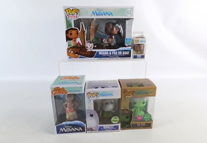 Lot of Funko Disney Moana Collectibles
