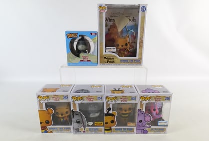 Lot of 6 Funko Disney Winnie the Pooh Collectibles