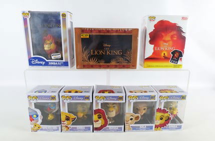 Lot of Funko The Lion King Collectibles