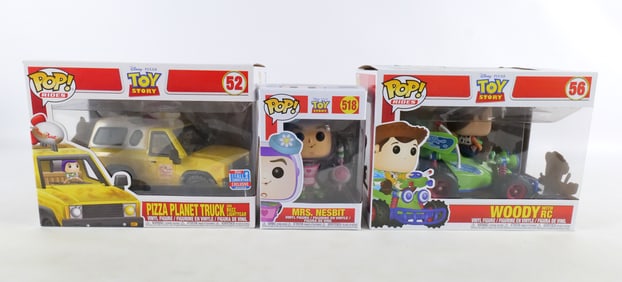 Lot of 3 Funko Disney Toy Story Pops