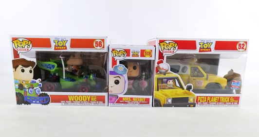 Lot of 3 Funko Disney Toy Story Pops