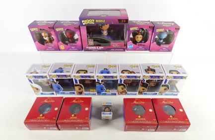 Lot of Funko Disney Aladdin Collectibles