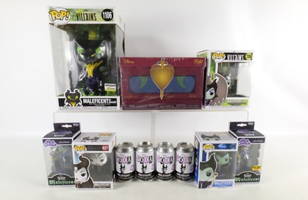 Lot of Funko Disney Maleficent and Villains Collectibles